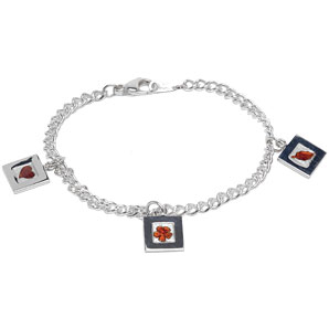 SILVER Charm Bracelet