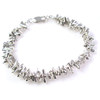 silver Coral Bracelet by Chris Lewis