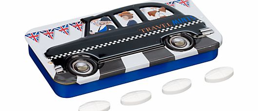 Silver Crane Black Cab Mint Tin, 50g