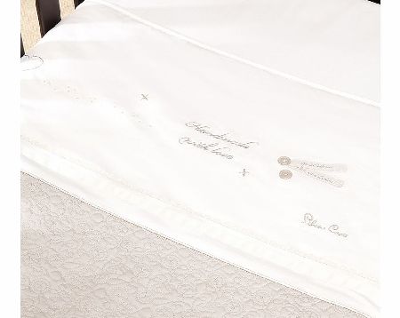 Silver Cross Coverlet Hand Made With Love 2014