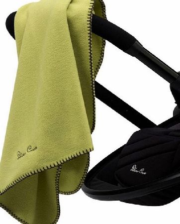 Silver Cross Fleece Blanket Lime