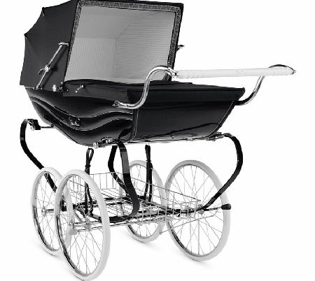 Silver Cross Heritage Balmoral Pram Black 2014