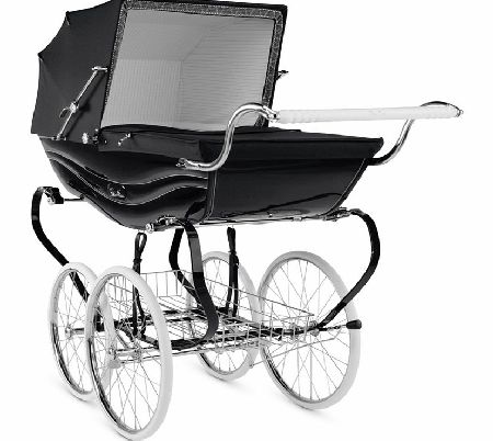 Silver Cross Heritage Balmoral Pram Black