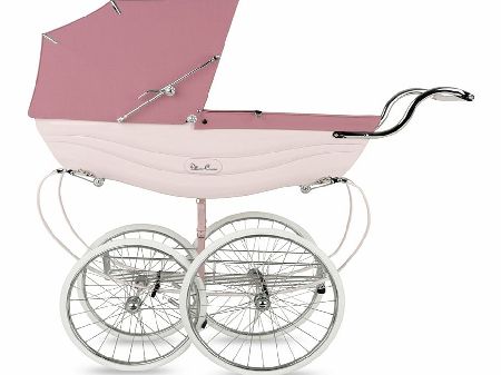 Silver Cross Heritage Balmoral Pram Pink