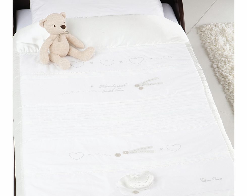 Silver Cross Quilt Hand Made With Love 2014