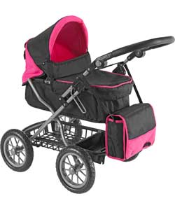 SILVER Cross Ranger Dolls Pram