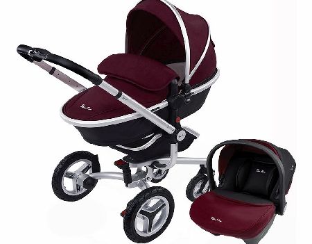 Silver Cross Surf 2 Aubergine Travel System