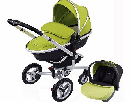 Silver Cross Surf 2 Lime Travel System