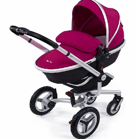 Silver Cross Surf 2 Pram Raspberry 2014