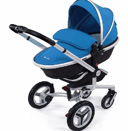 Silver Cross Surf 2 Pram Sky Blue 2014