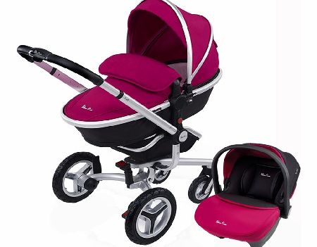 Silver Cross Surf 2 Raspberry Travel System