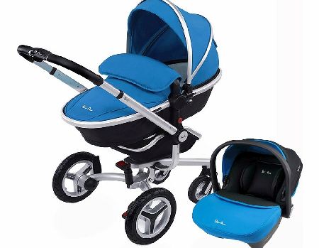 Silver Cross Surf 2 Sky Blue Travel System