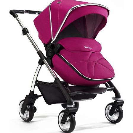Silver Cross Wayfarer Pram Raspberry