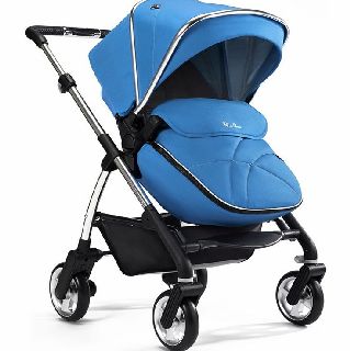 Silver Cross Wayfarer Pram Sky Blue 2014