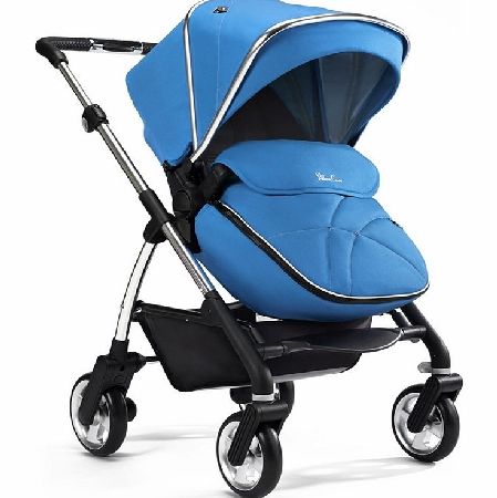 Silver Cross Wayfarer Pram Sky Blue