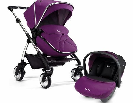 Silver Cross Wayfarer Travel System Damson