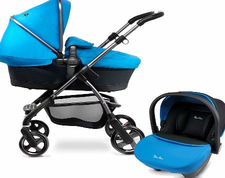 Silver Cross Wayfarer Travel System Graphite/Sky