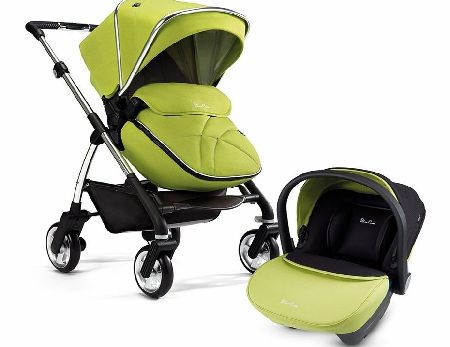 Silver Cross Wayfarer Travel System Lime