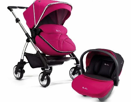 Silver Cross Wayfarer Travel System Raspberry