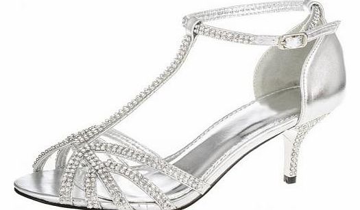 Diamante Strap Sandals