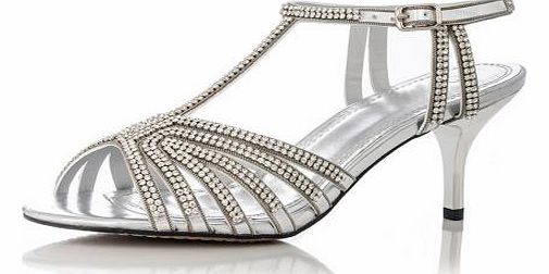 diamante jelly sandals uk