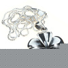Silver Frangipane Flower Pendant
