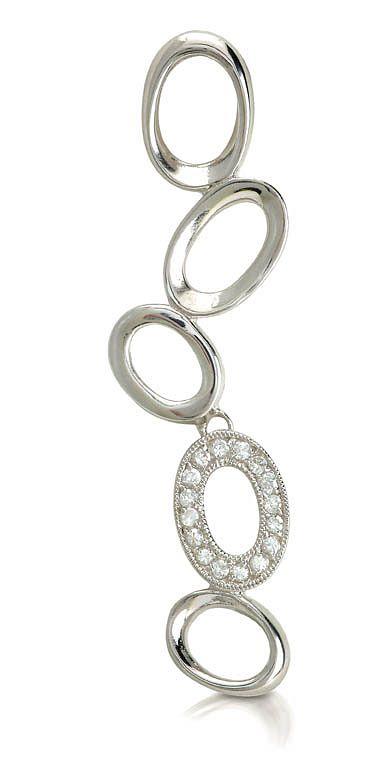 Silver Pendant & Chain (641)