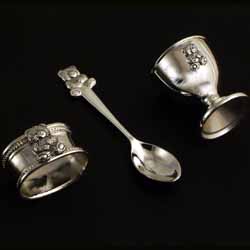 silver Plated Baby Gift Set