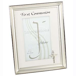 Silver Plated First Communion Frame
