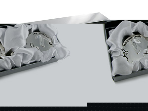 silver Plated First Tooth and Curl Elephant Boxes