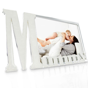 SILVER Plated Mummy Photo Frame