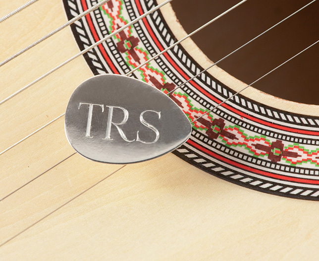 Silver Plated Plectrum