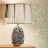 silver Rose Table Lamp