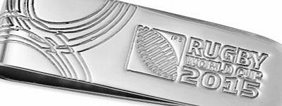 Silver Silver London Ltd tradi Rugby World Cup 2015 Money Clip - Stering Silver