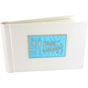 Silver Wedding Photo Album