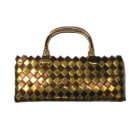 Silverchilli Brown and Gold Wrapper Bag