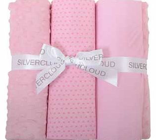 Silvercloud East Coast Bedding Bale Cotbed - Pink