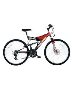 Demon 26in Front Disc Dual Suspension Bike