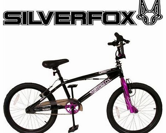 SilverFox Limitless BMX 20`` Bike - Purple and Black - Unisex