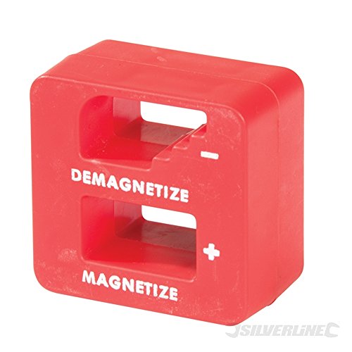 Silverline 245116 Magnetiser-Demagnetiser 50 x 50 x 30mm