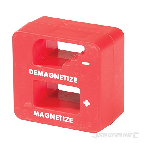 Silverline Tools Silverline 245116 Magnetiser-Demagnetiser 50 x 50 x 30mm