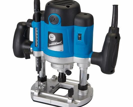 Silverline Tools Silverline 264895 Plunge Router 1/2``, 1500W