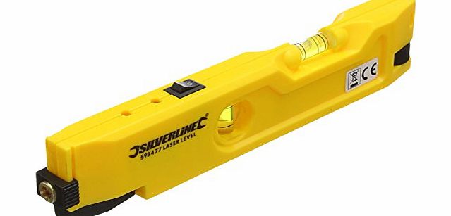 Silverline Tools Silverline 598477 Mini Laser Level 210mm