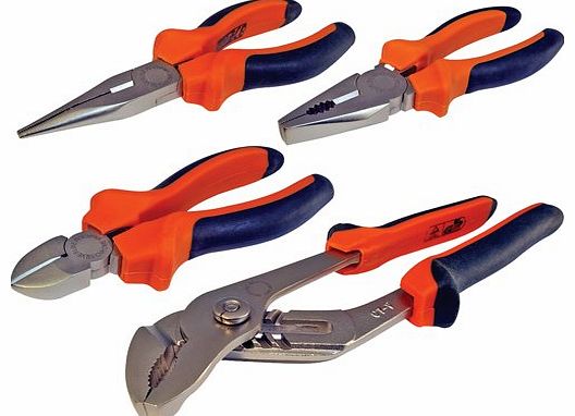 Silverline Tools Silverline 633832 Expert Pliers Set 4-Piece