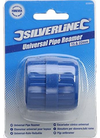 Silverline 633944 Universal Pipe Reamer 15 and 22mm