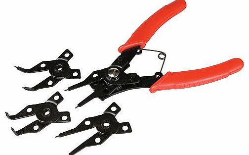 Silverline Tools Silverline 868868 Circlip Pliers Set 5-Piece 160mm