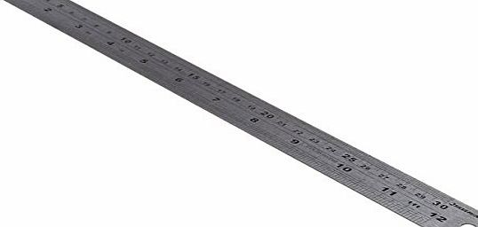Silverline Tools Silverline MT66 Steel Rule 300mm