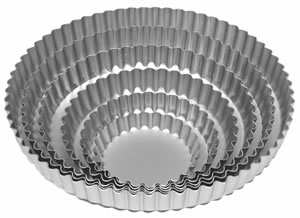 9cm Continental flan  loose based