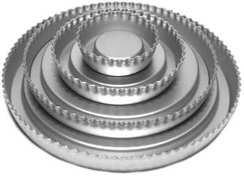 SILVERWOOD 9in Flan  loose base & sponge insert