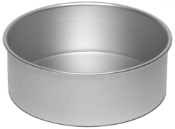 silverwood silver anodised 10in Cake pan  solid